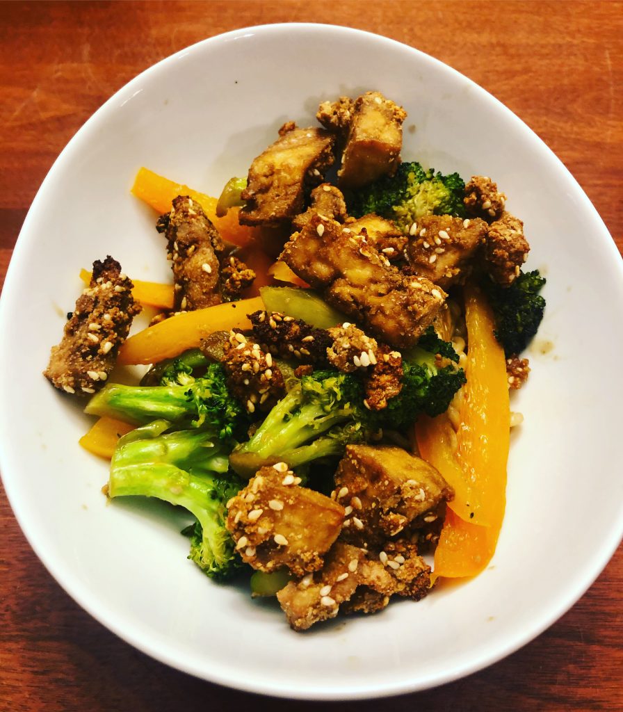 Sesame Tofu Buddha Bowls Are My Jam